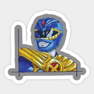 Blue Warrior Sticker
